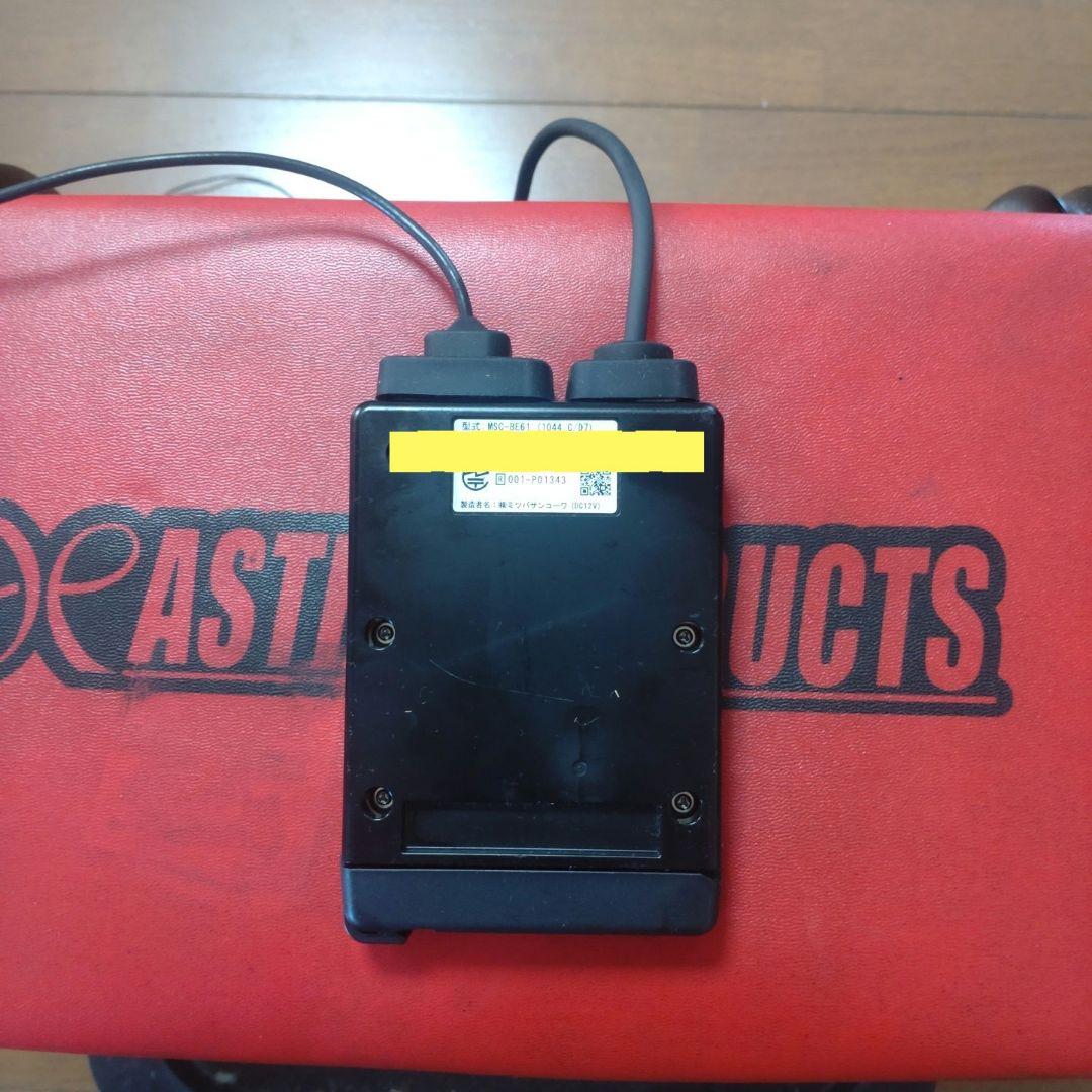 バイク用　ETC　車載器　ミツバ　BE61　（検索用）ETC2.0　2023