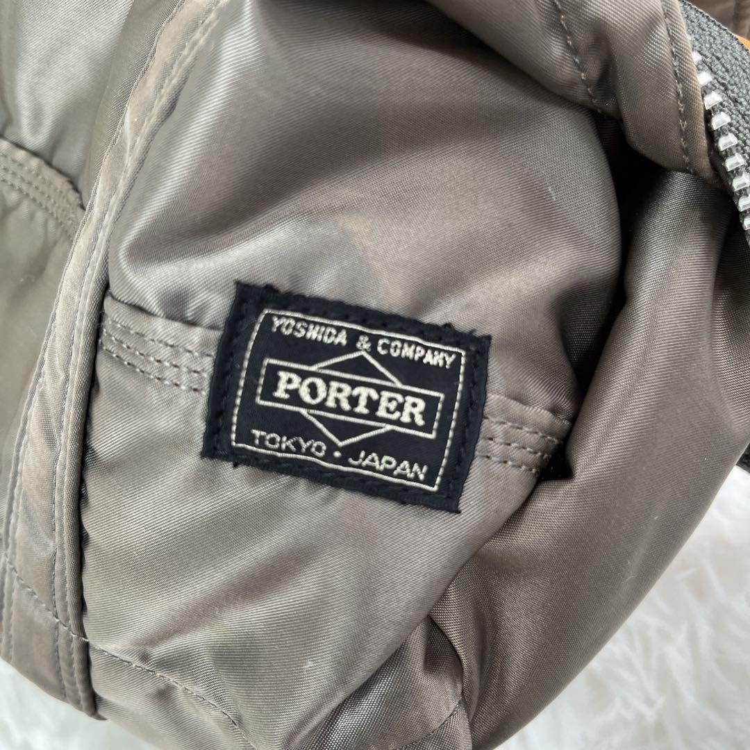 希少 ポーター タンカー ドラム ミニボストン S シルバーグレー 男女兼用