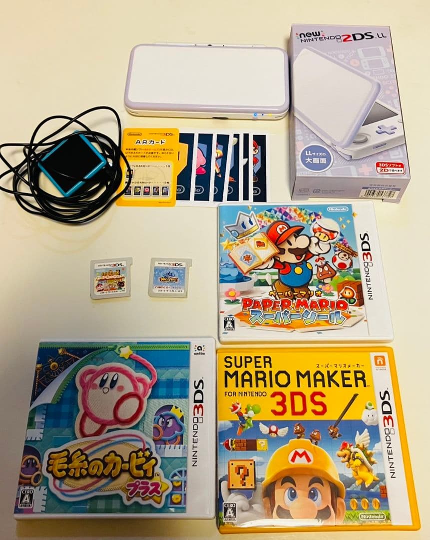 new ニンテンドー2DS LL + ゲームソフトセット