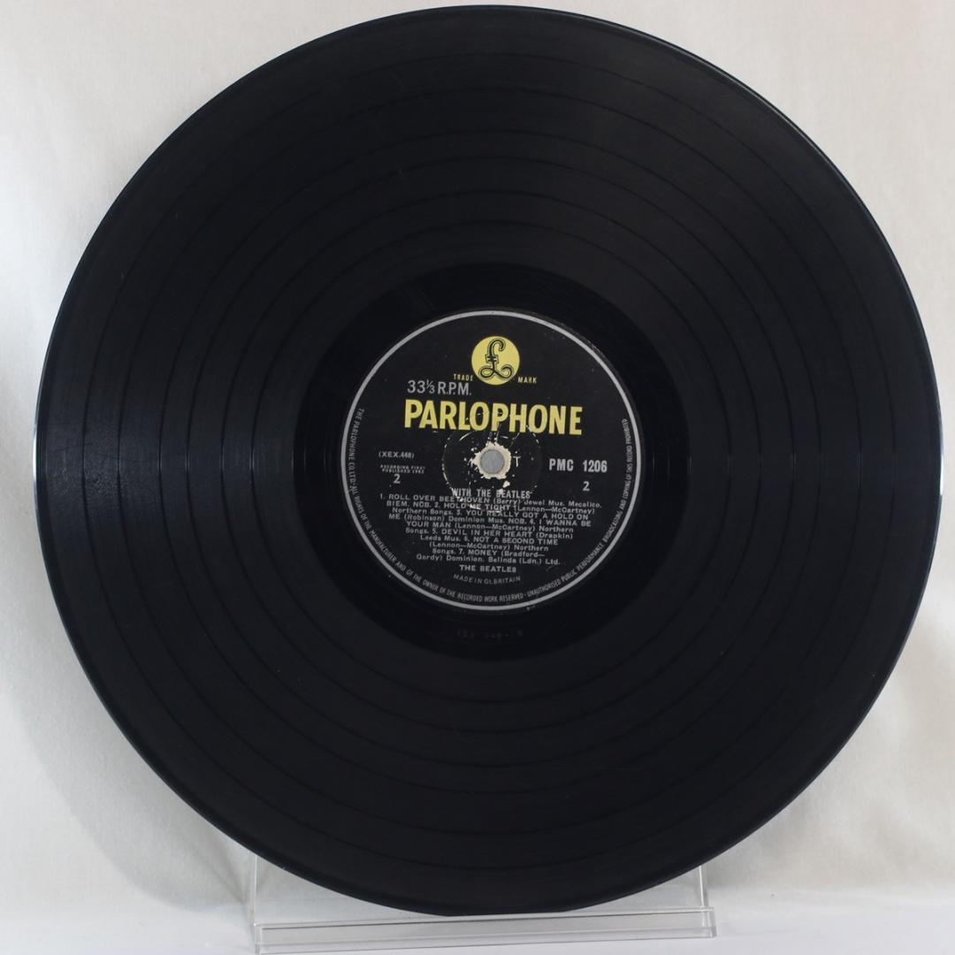 英LP With The Beatles UK盤 Mono 1stプレス MT