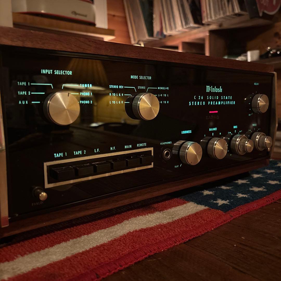 TRIPLEマッキントッシュC26名機美品 プリアンプ
