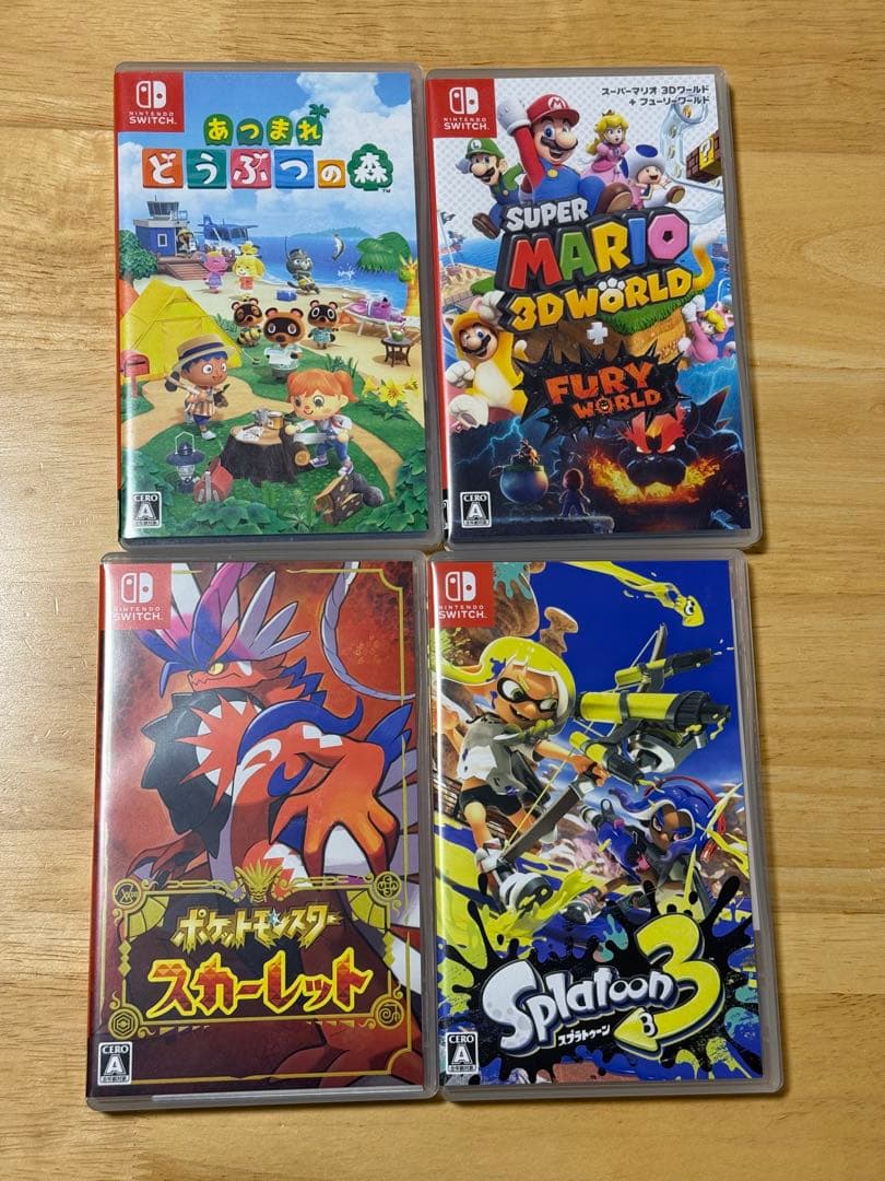 Switchソフト4本セット