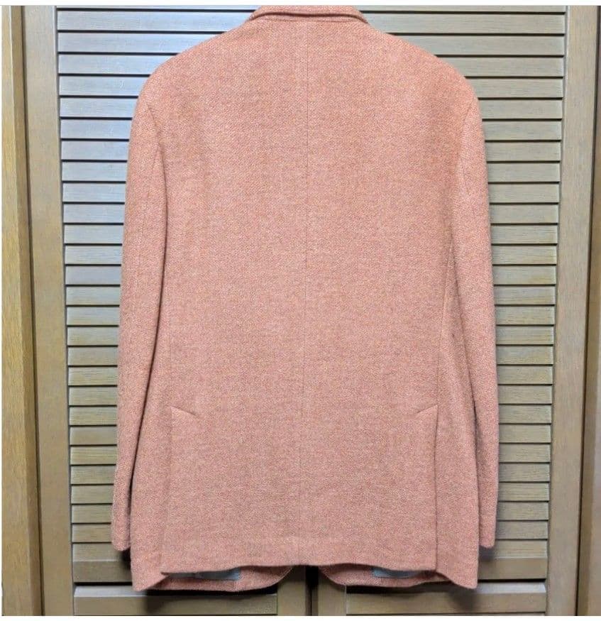 【極美品】papas　プラス　メンズ　L　ロロピアーナ　ジャケット　カシミヤ混