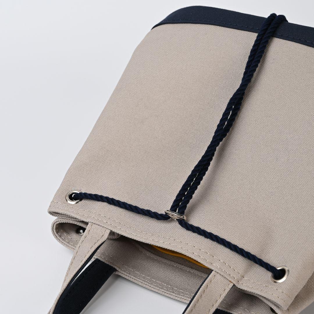 [ねこあし]8号/11号×帆布×8番糸 トートバッグ×2