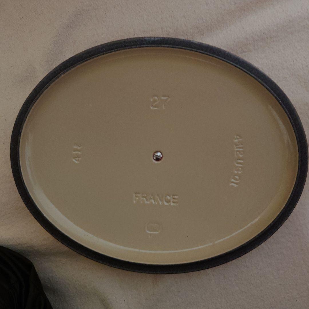 ルクレーゼ LE CREUSET オーバル 27 チェリーレッド