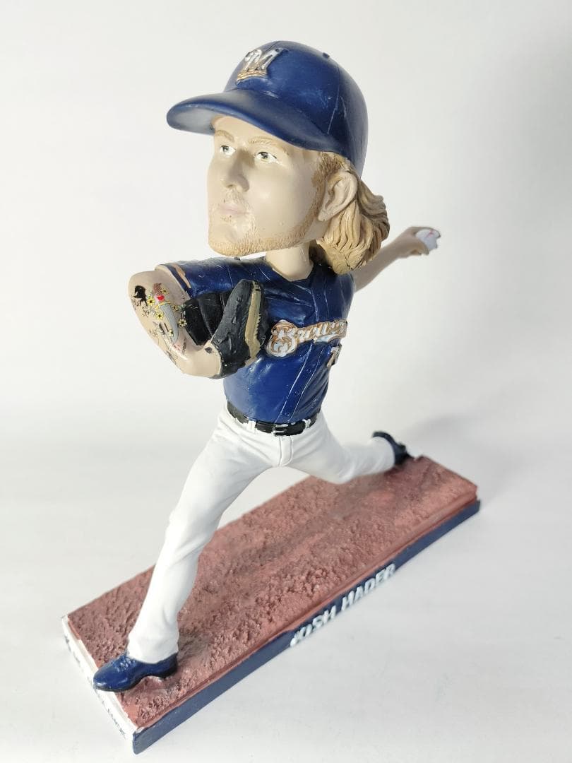 ジョシュ・ヘイダー／ボブルヘッド人形 (2019／ミルウォーキー・ブルワーズ)