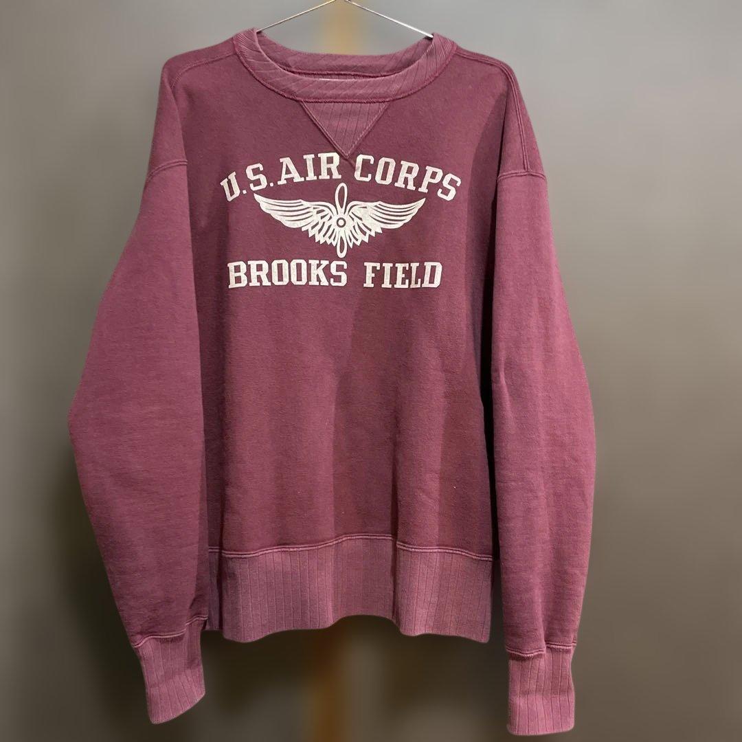 スウェット/両V/バーガンディ【リアルマッコイズ】