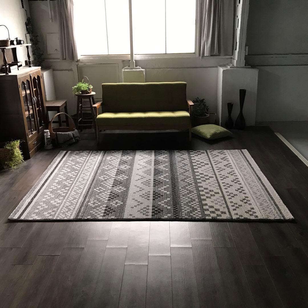 ラグ ラグマット 3畳 159x231cm カーペット ウィルトン織 モダン