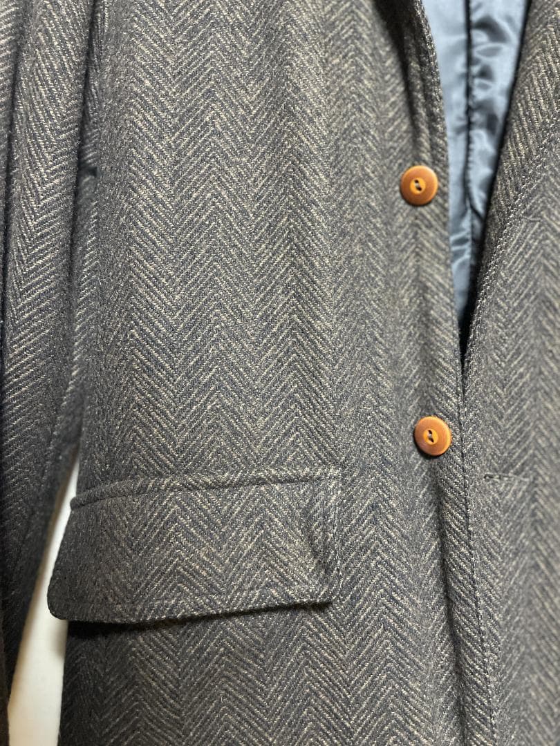 [美品]RRL（Double RL）ヘリンボーン ツイード テーラードジャケット