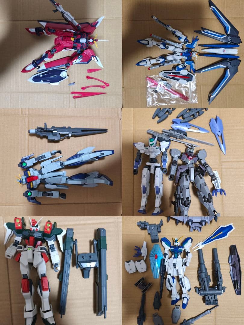 ガンプラ ジャンク 色々まとめてセット　フリーダム　ジャスティス　ゼータ