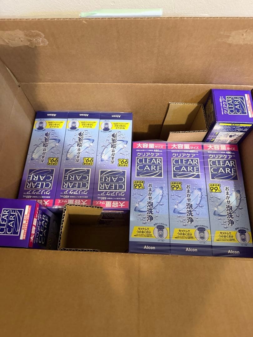 専用CLEAR CARE 480ml 14本セット