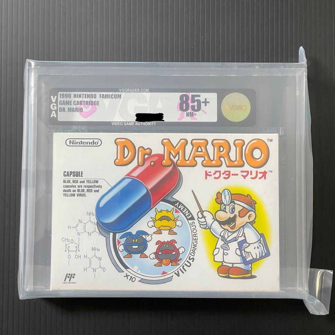 【鑑定品】 VGA ドクター　マリオ　MARIO ファミコン　ソフト　新品　未開