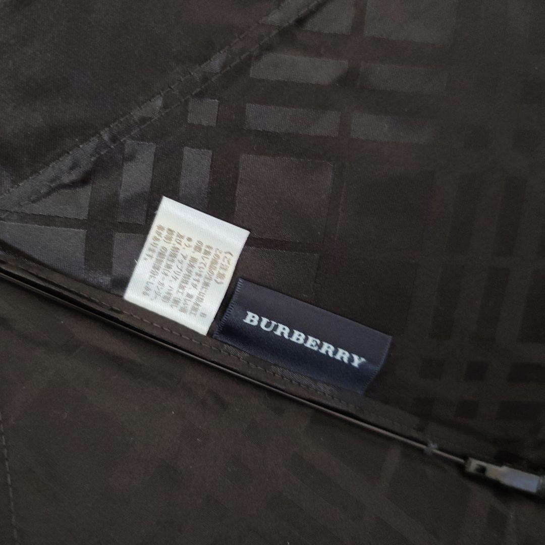 BURBERRY 折りたたみ傘 ブラック 55センチ