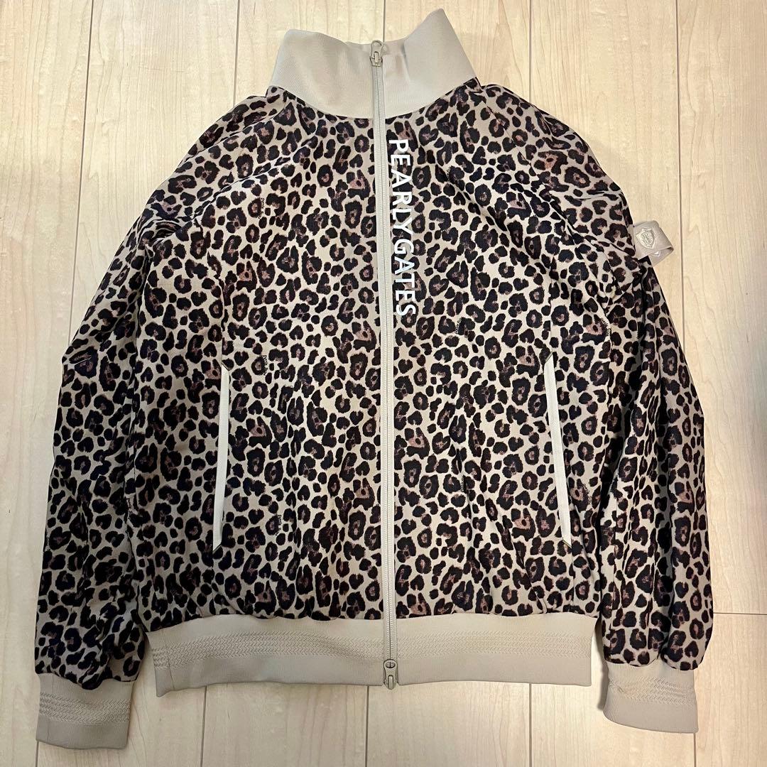 PEARLY GATES パーリーゲイツ ヒョウ柄 ブルゾン ゴルフウェア