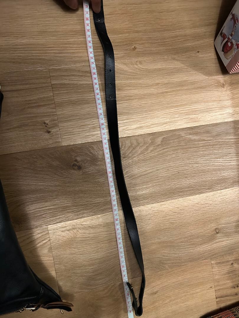 モーターロック　レザーショルダーバッグ