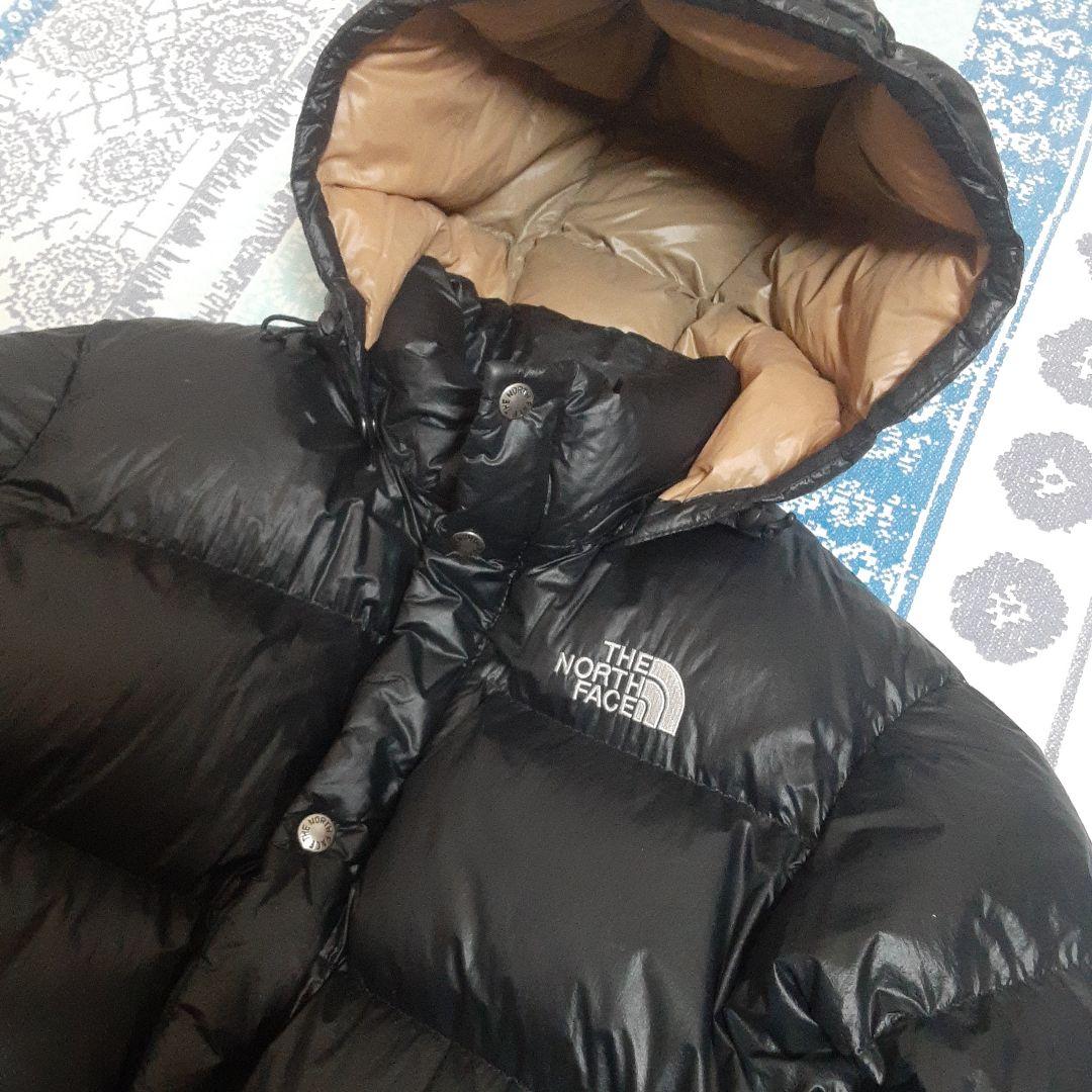 90s　ノースフェイス　ヌプシ　700フィルパワー　フード付き　ダウンジャケット