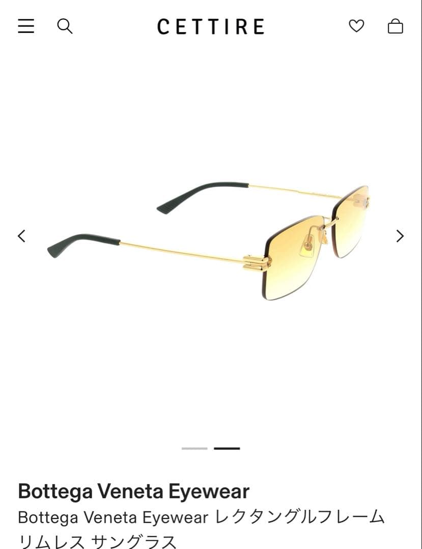 (*)様 Bottega Veneta BV1126S 006 サングラス