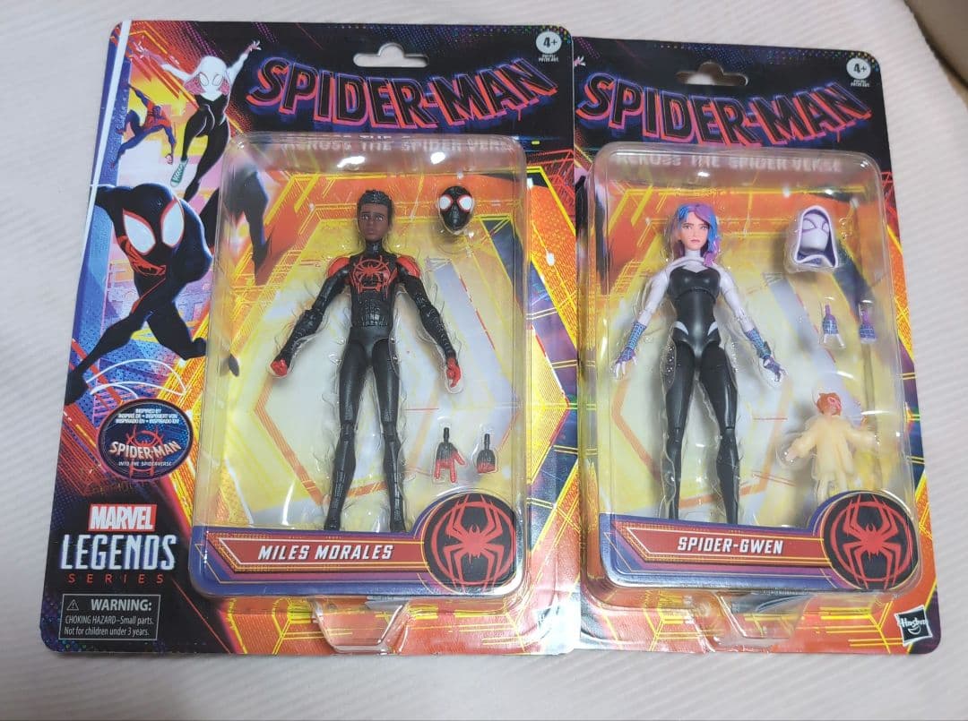 スパイダーマン フィギュア マイルス グウェン