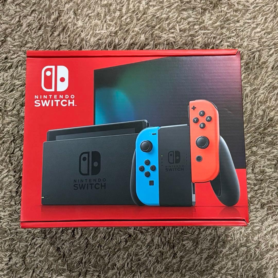 Nintendo Switch 本体 【新品未使用】　ネオンブルー/ネオンレッド