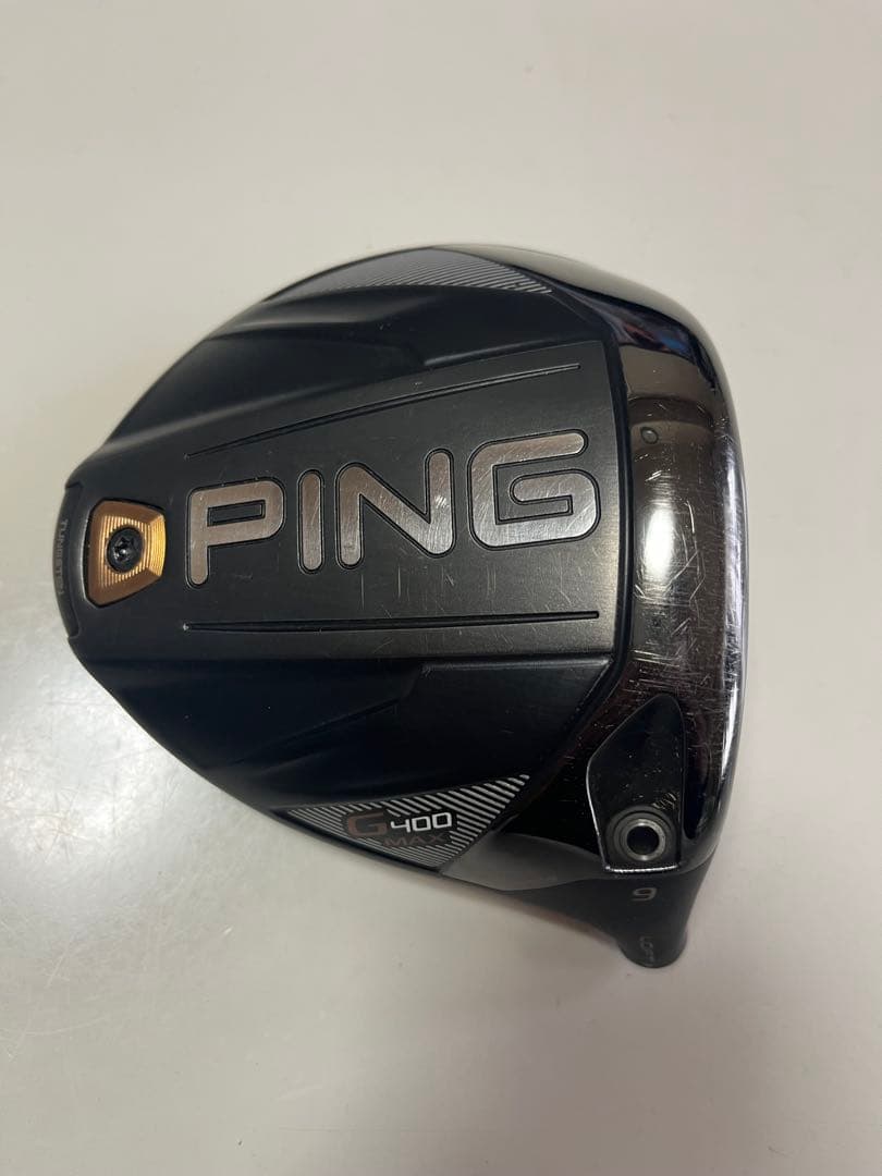 PING G400MAX 9° ドライバー　ヘッドのみ