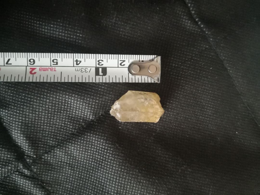 国産鉱物　天川村産　五代松鉱山　洞川　レモン水晶　クリスタル　オマケあり