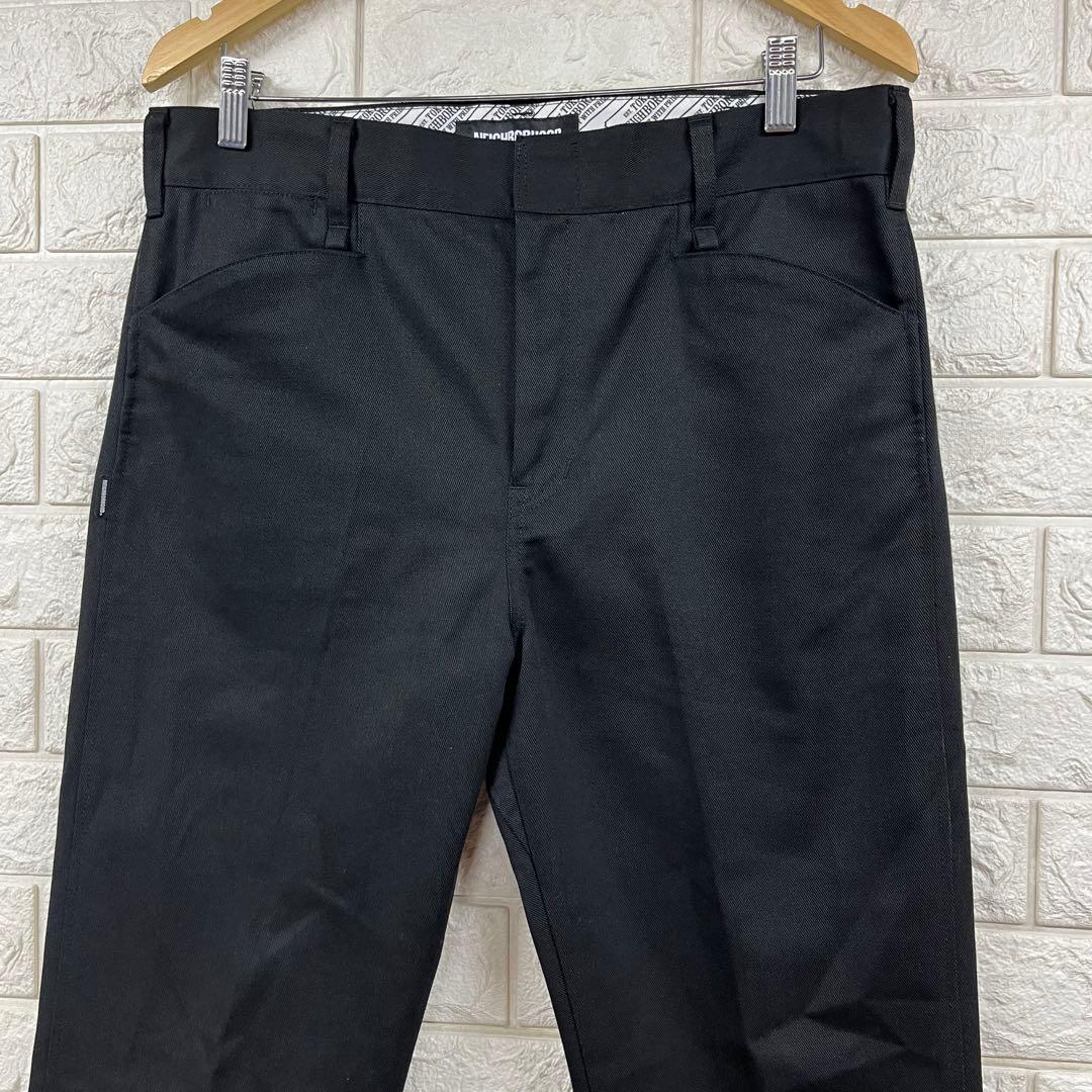 美品　ネイバーフッド　スリム　ワークパンツ　フリスコパンツ　3 ブラック