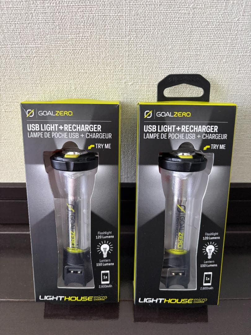 GOAL ZERO Lighthouse Micro Charge ２個