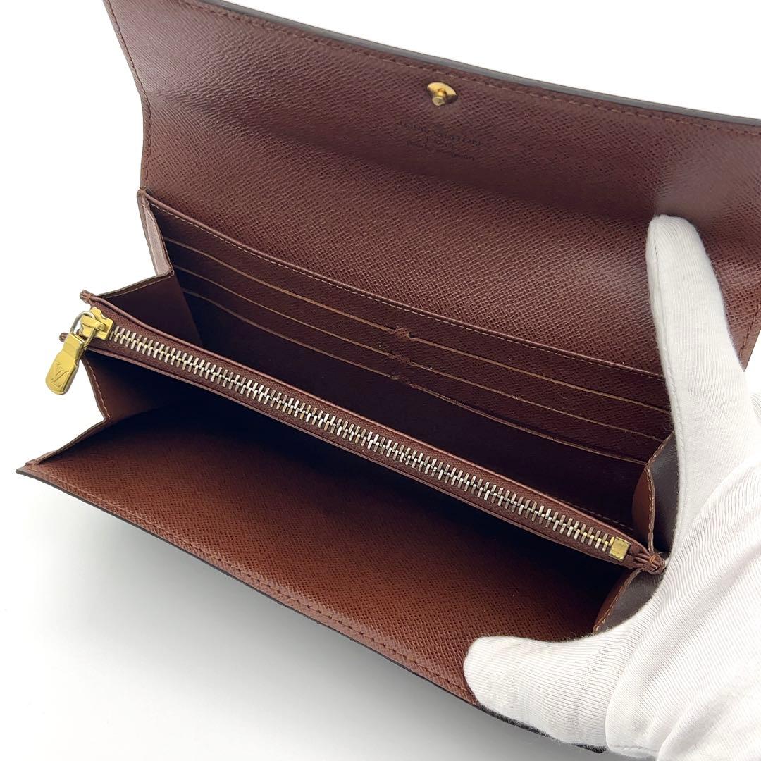 ルイヴィトン モノグラム 長財布 ポルトフォイユサラ 男女兼用