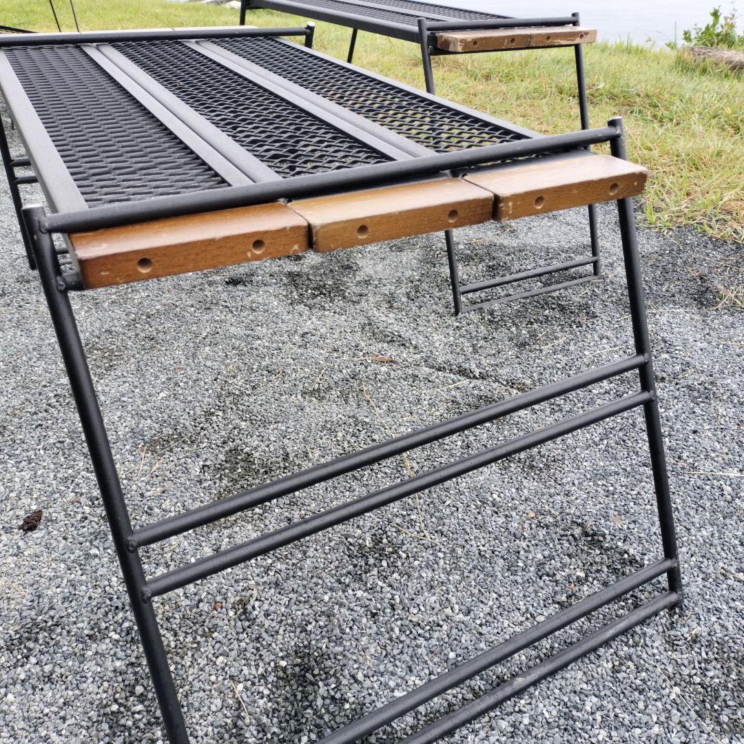 DOD テキーラテーブル　プレート2＋3プレート＋脚＋収穫バックのセット