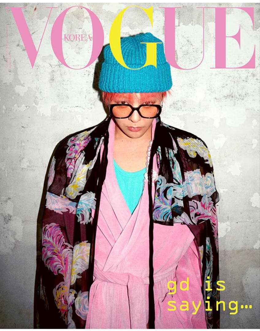 VOGUE KOREA ２月号 G-DORAGON ジヨン