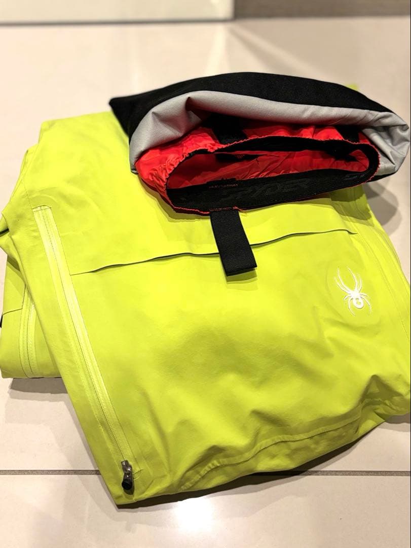 SPYDER/スパイダー/スノーボードパンツ/イエロー/Mens/Lサイズ