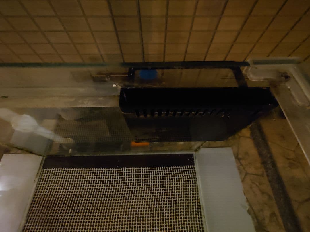 オーバーフロー水槽セット　クーラー　LED ポンプ　ヒーター