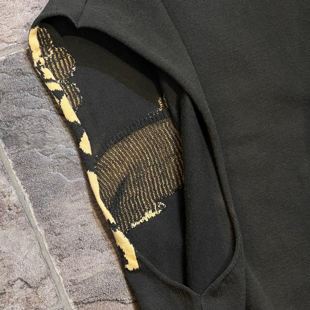 【極美品】DRIES VAN NOTEN ムラ染め ブリーチ加工 ニットベストM