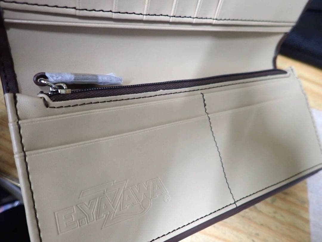 矢沢永吉★E.YAZAWA★長財布★ブラウン★ 新品未開封