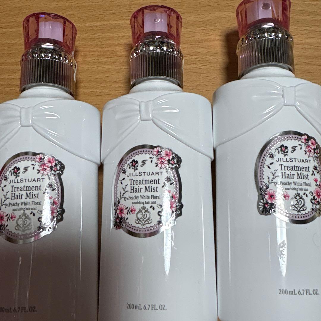 ジルスチュアートトリートメントヘアミスト （限定）ピーチホワイトフローラル