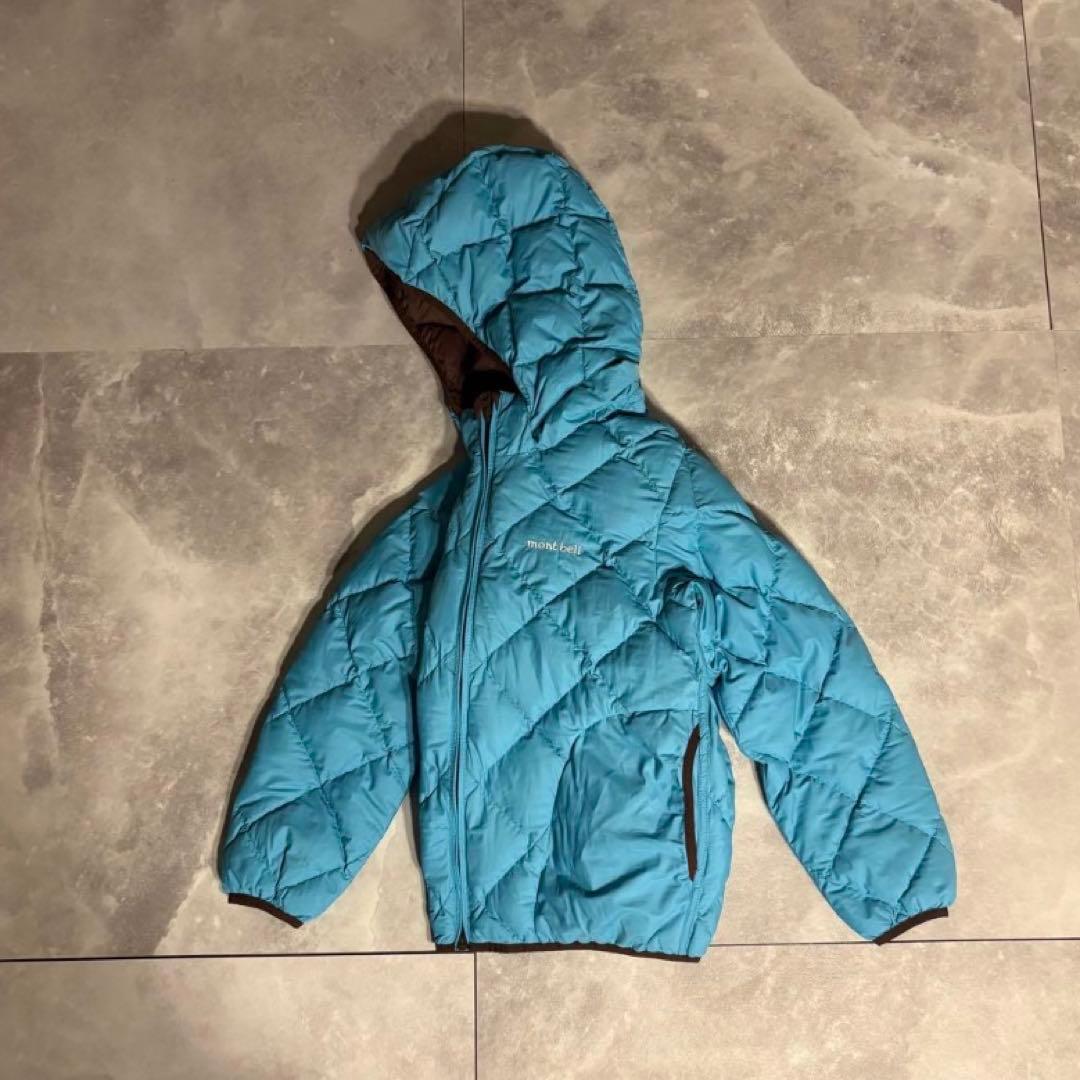 00s montbell リバーシブル キルティング ダウンジャケット テック系
