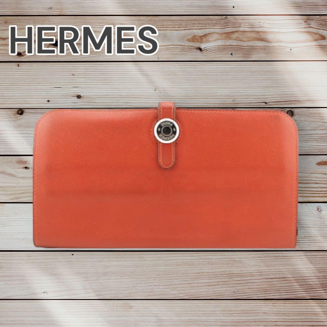【HERMES】ドゴン　ケース　財布　ロングT