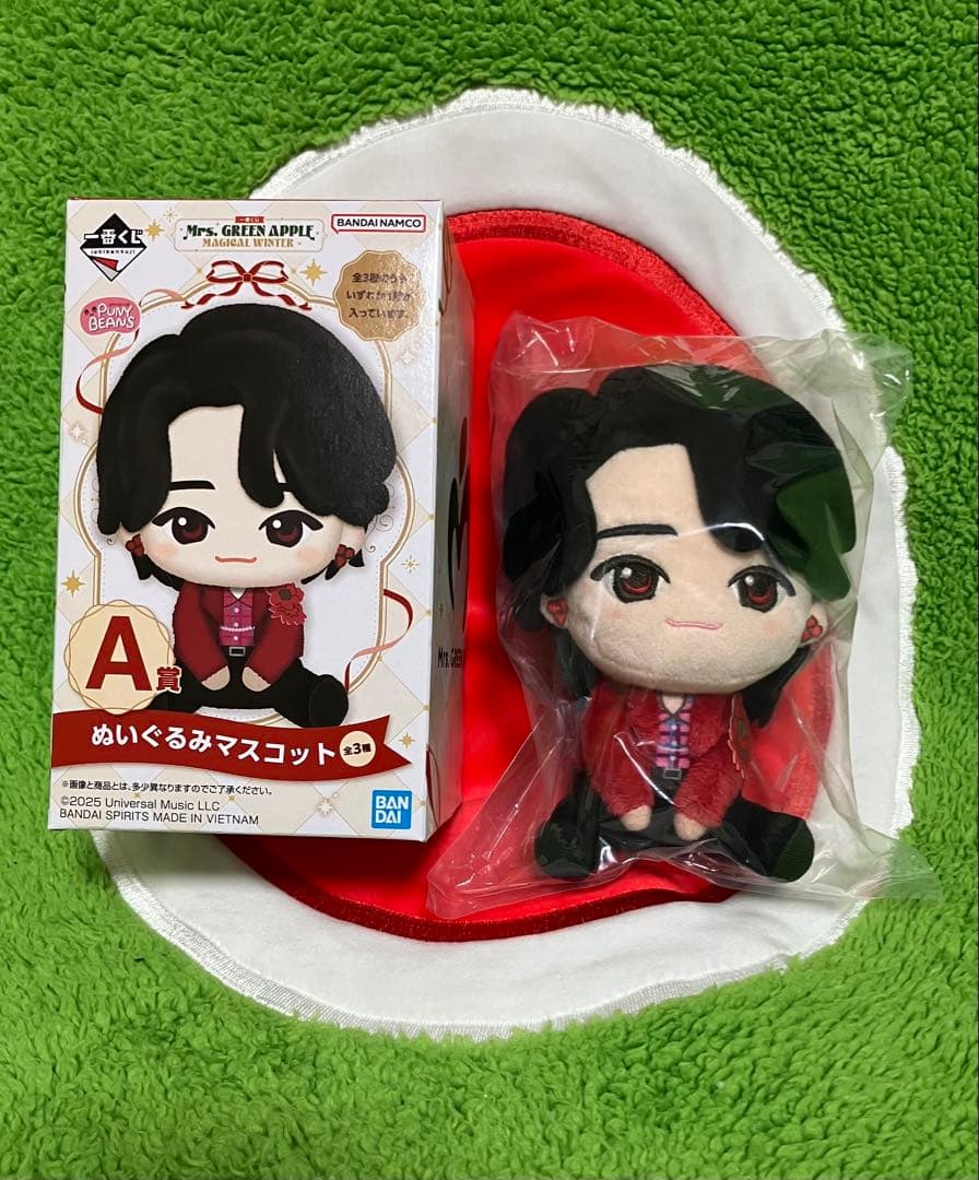 ミセスグリーンアップル　一番くじA賞 大森元貴　オマケ付き（ステッカー）