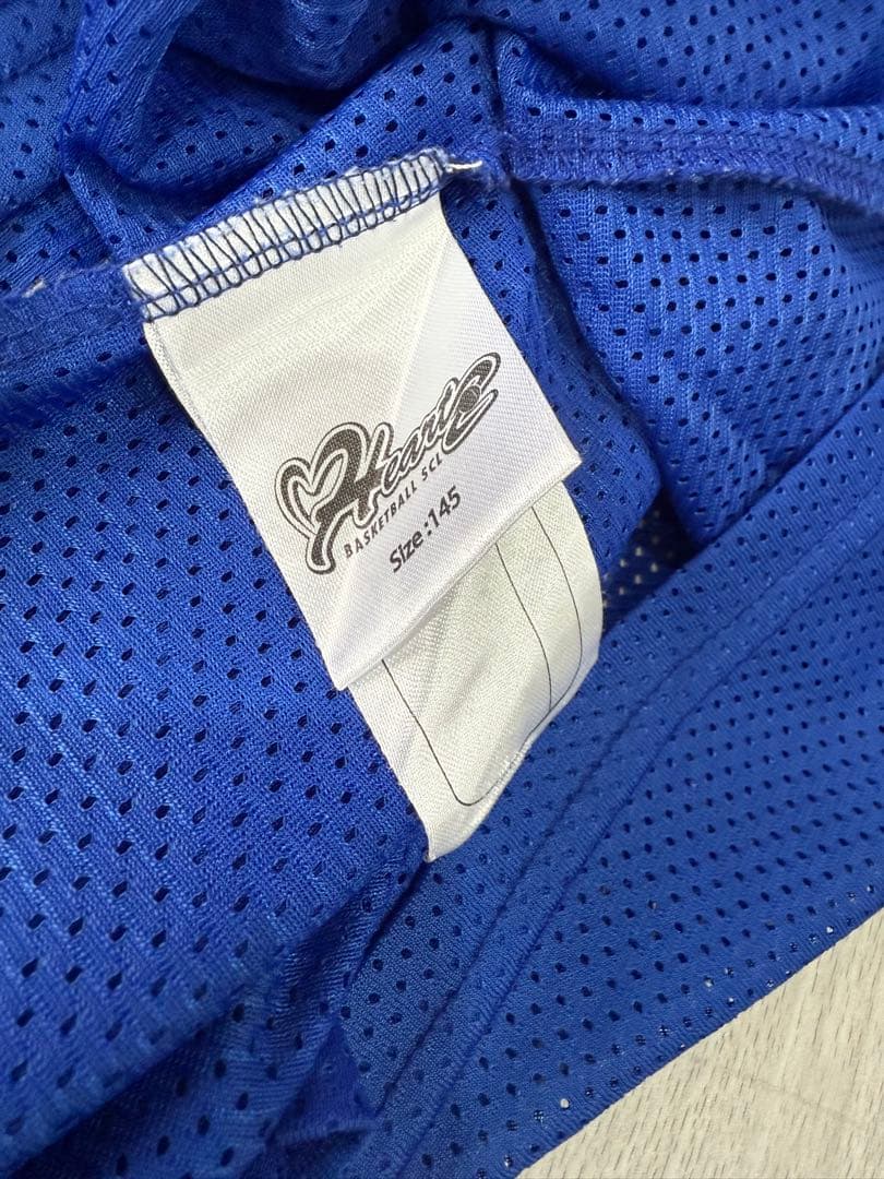 ハーツ＊上下バスケットボールユニフォーム サイズ145