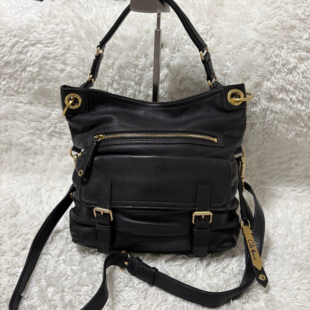 美品✨コールハーン Archive Leather Shoulder Bag