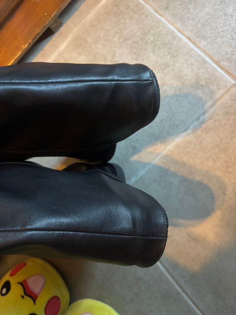 LAGUA GEM COVERED MIDDLE ブーツ　ロングブーツ　ブラック