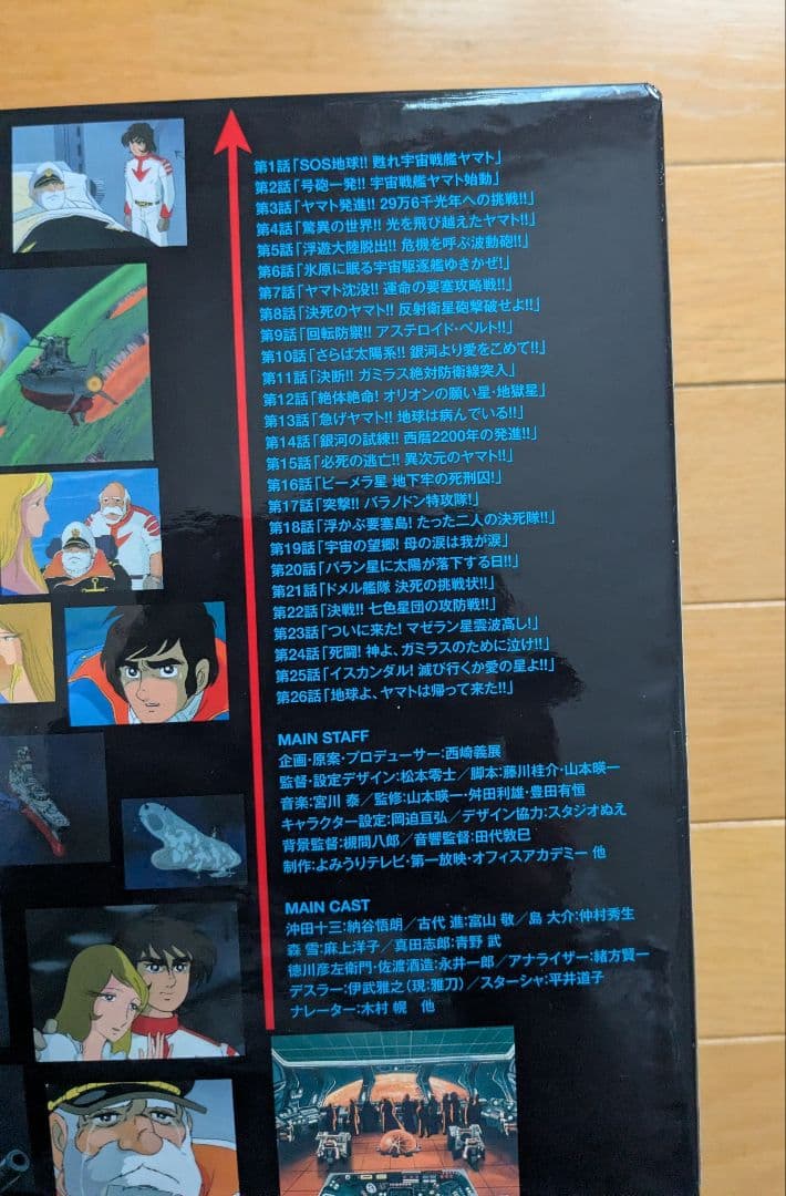 初回限定生産 宇宙戦艦ヤマト TV DVD BOX アニメ DVD プラモ付き