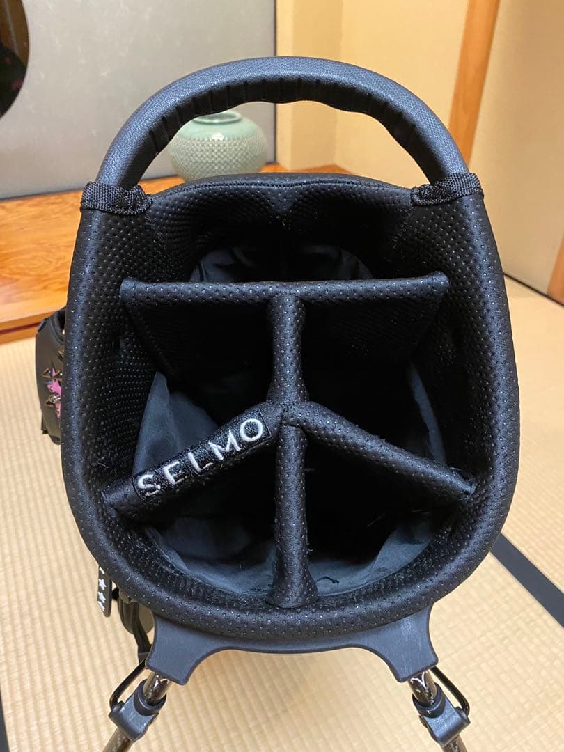 希少世界限定30本　アザスゴルフselmoスタンドキャディーバッグ