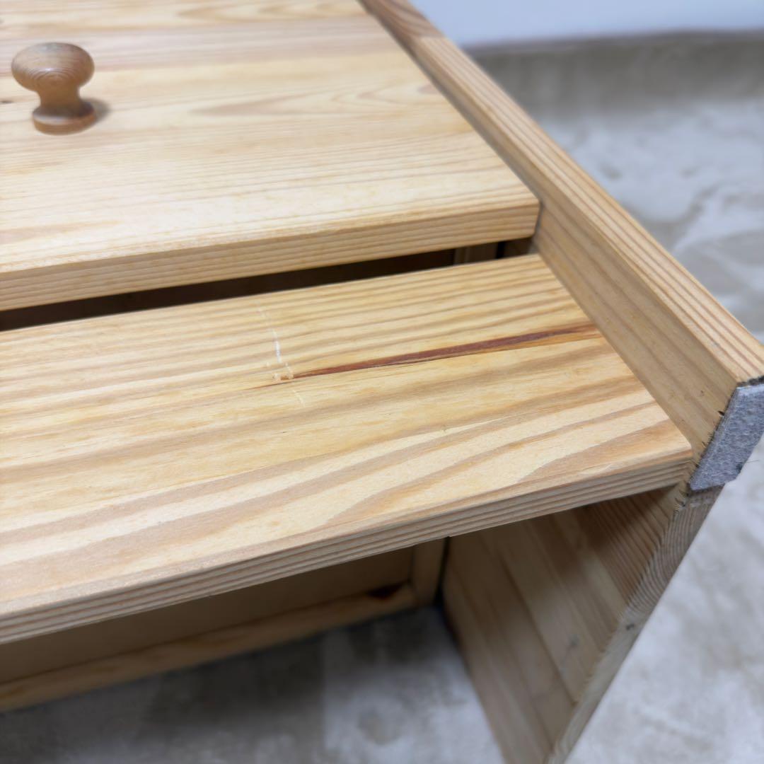 IKEA RAST パイン材 3段チェスト 収納