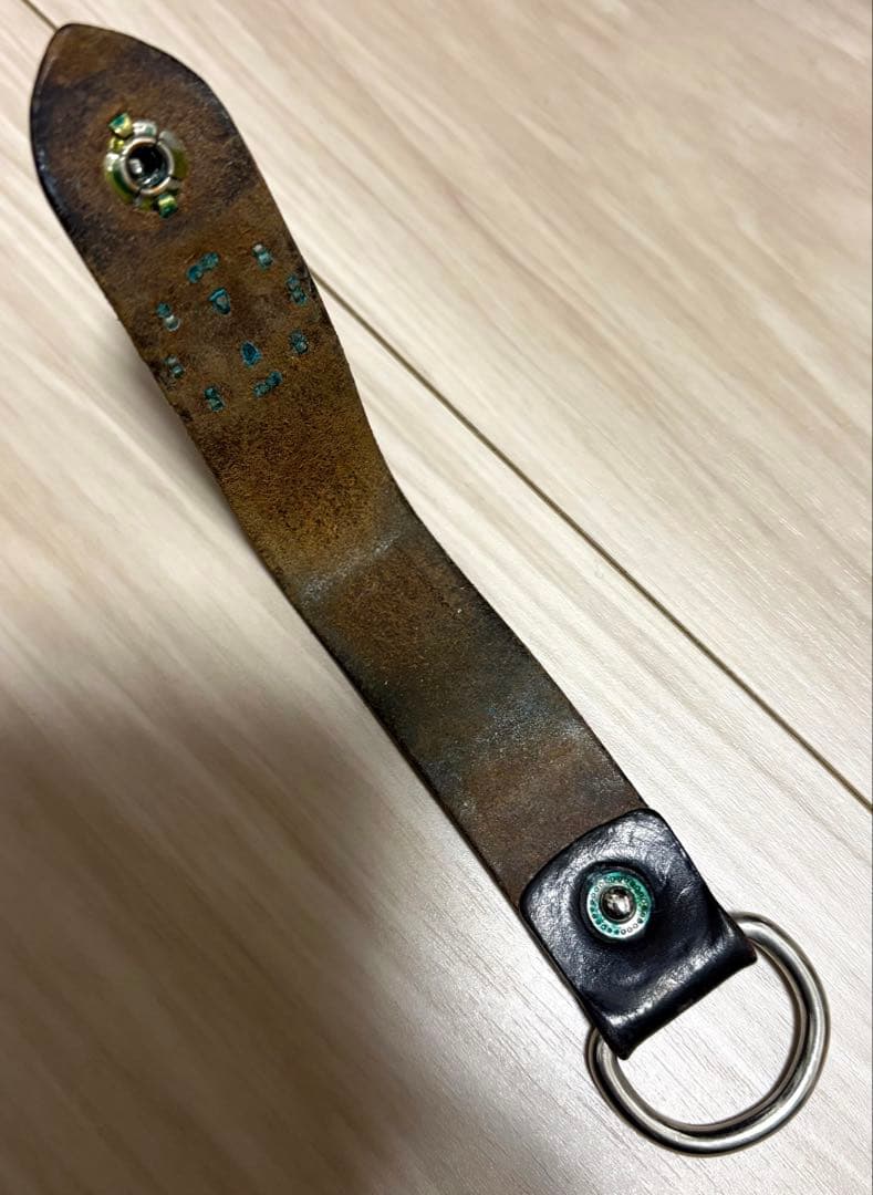 11/30迄！レア ウルフズヘッド 幹田卓司 レザーキーホルダー ヴィンテージ