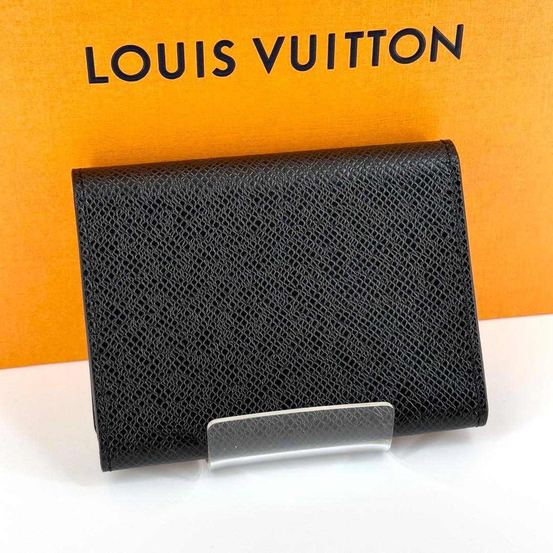 新品 ルイヴィトン タイガ カードケース 名刺入れ アンヴェロップ ブラック 黒