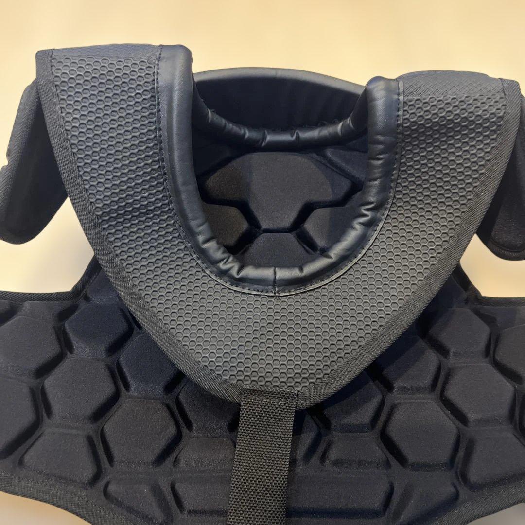 MizunoPro キャッチャー用 硬式 プロテクター ブラック