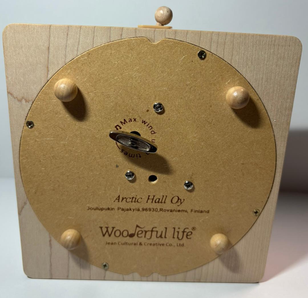 MOOMIN 木製オルゴール　3台セット　【中古美品・箱無し】