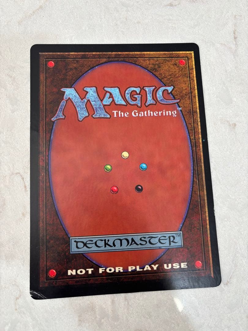 プロモーション用大きいサイズ Black Lotus マジック：ザ・ギャザリング