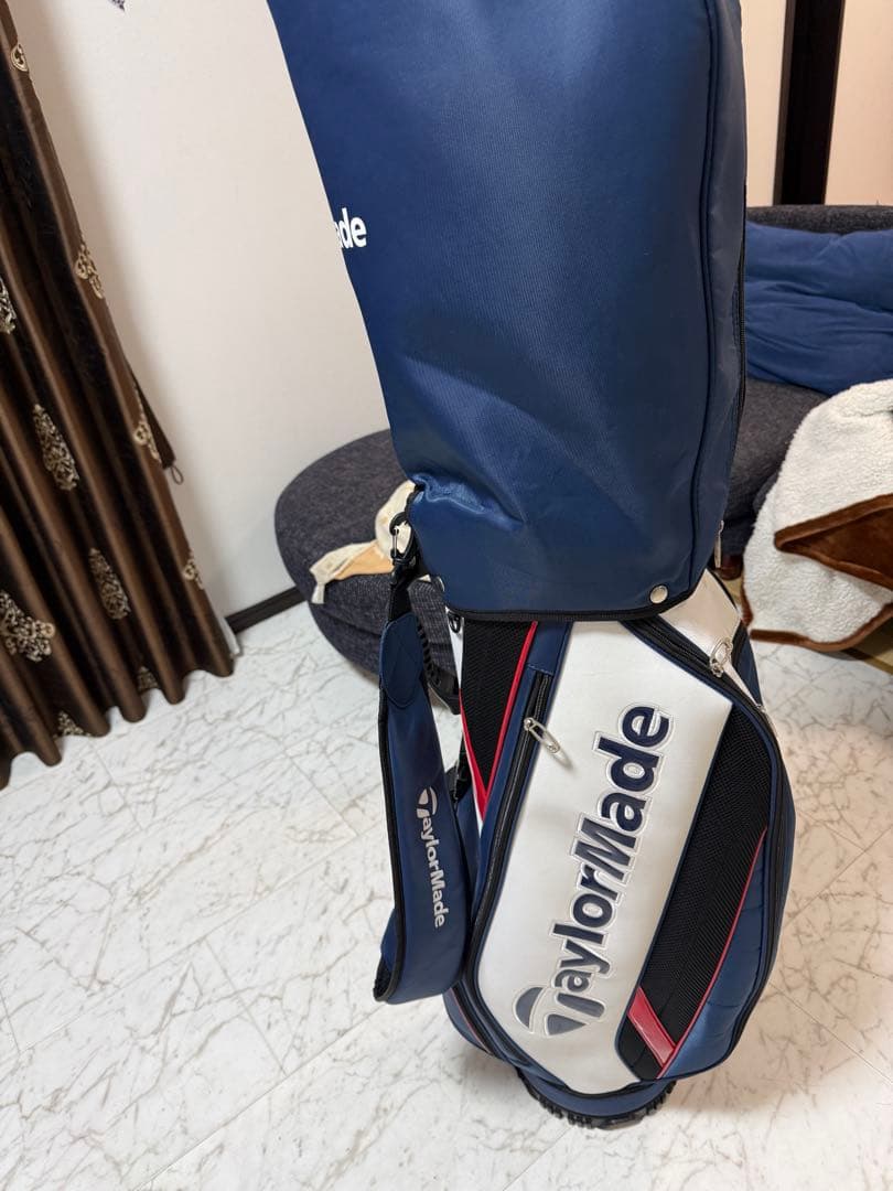 TaylorMade キャディバッグ ネイビー/ホワイト